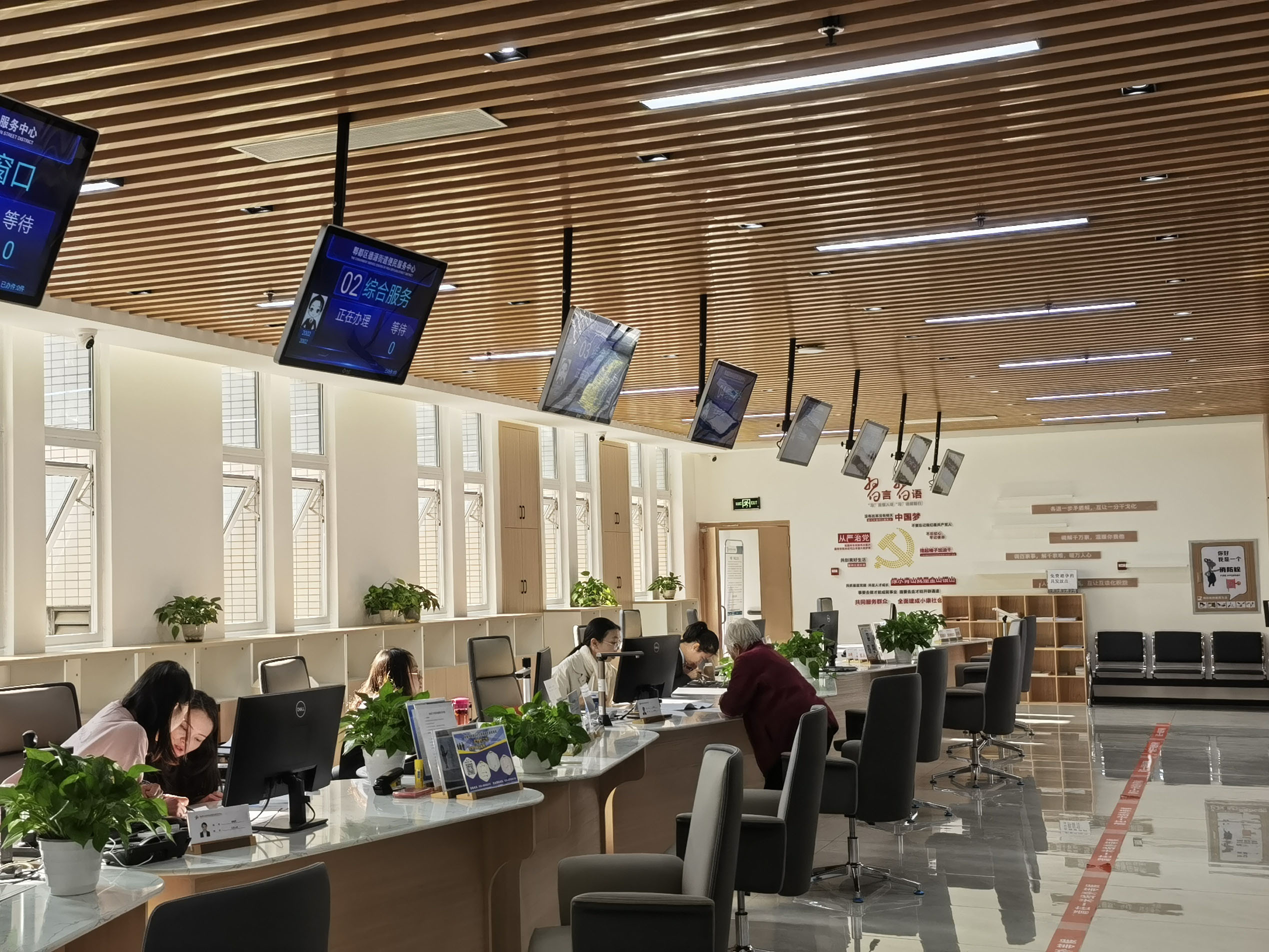 郫都區(qū)德源街道便民服務(wù)中心效果圖